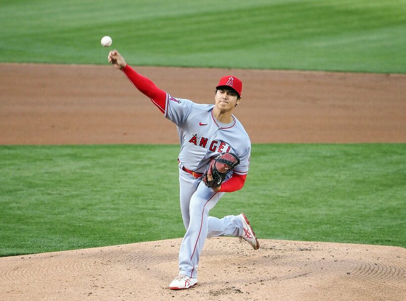  大谷が投げるスプリットは魔球だ
