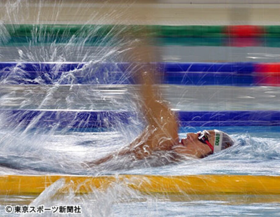 入江は日本の背泳ぎの第一人者だ