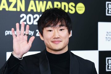 今年１年を笑顔で振り返った角田裕毅