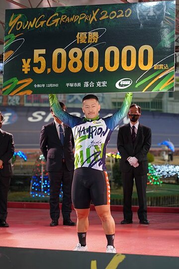  優勝した松井宏佑