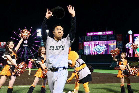 １２球団勝利を達成した巨人・則本