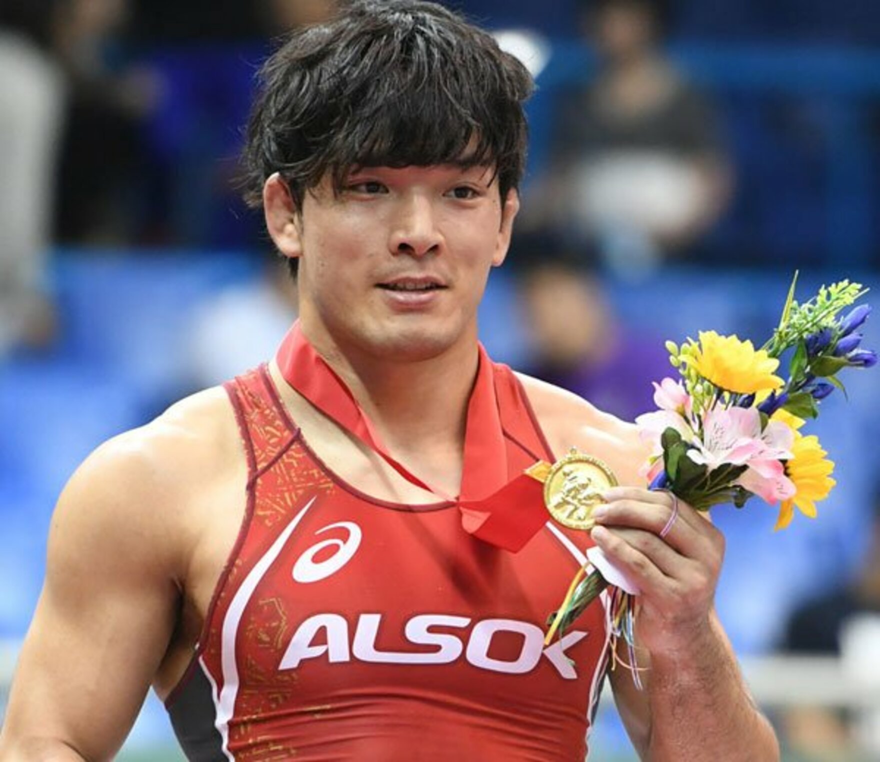 写真:【レスリング】男子フリー86キロ級の高谷 東京五輪アジア予選に意気込み「優勝して五輪に行きたい」 | 東スポWEB
