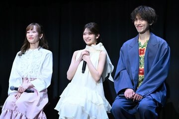 （左から）彩みちる、奥田いろは、島太星