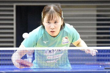 アジア選手権国内選考会で準々決勝進出を逃した平野美宇