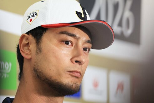 WBC】ダルビッシュ有が侍ジャパンの勝利を祝福 ベンチの自身の
