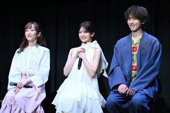 (左から)彩みちる、奥田いろは、島太星
