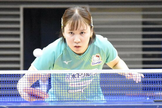 アジア選手権国内選考会で準々決勝進出を逃した平野美宇