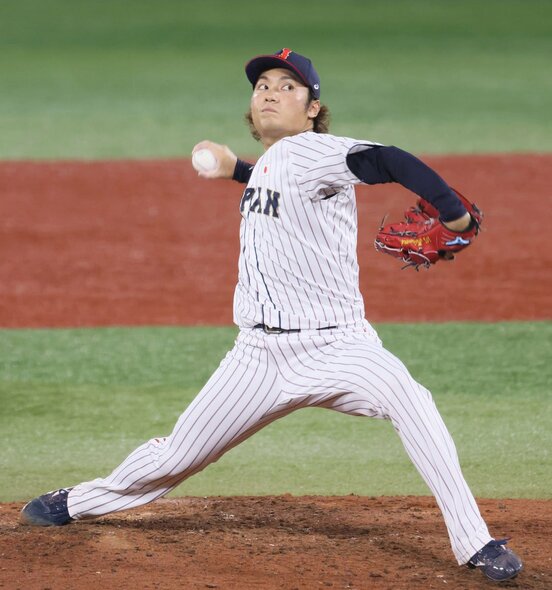  ２回無失点の伊藤