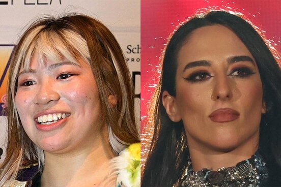 羽南（左）とジーナ