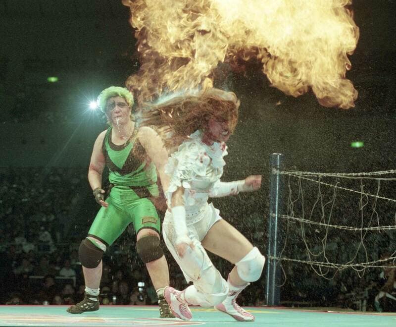 写真：〝邪道姫〟工藤めぐみ氏 97年4月29日炎の引退 来年10月に