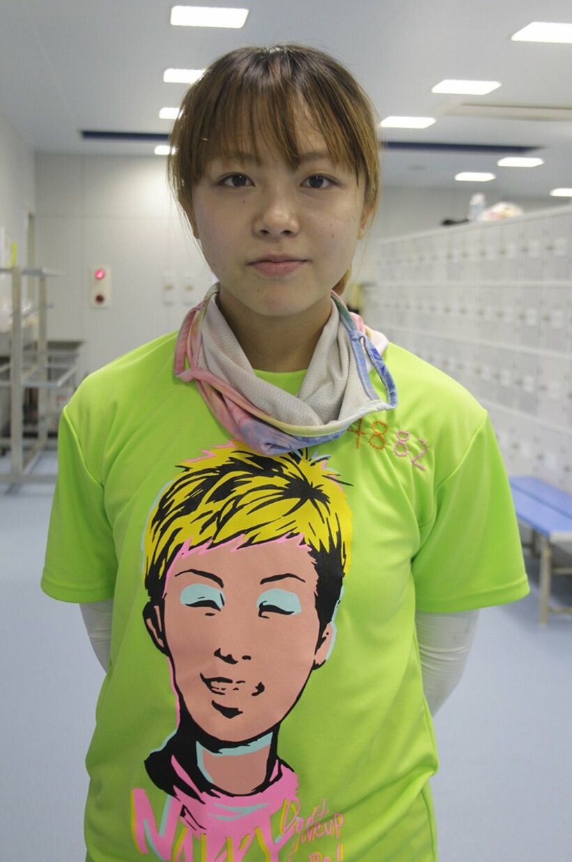  エンジンの伸びに手応え十分の滝川千依