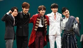  左から青山新、辰巳ゆうと、新浜レオン、二見颯一、彩青(東スポWeb)