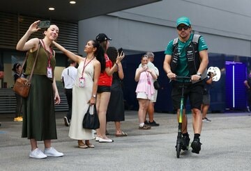 フェルナンド・アロンソ（右＝ロイター）
