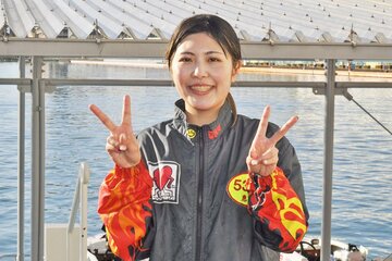 初勝利に笑顔が弾ける恵良琴美