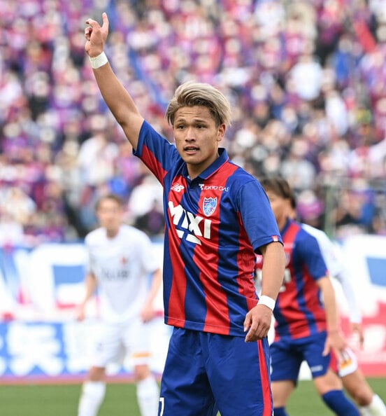 強力なオーラを感じさせる松木玖生