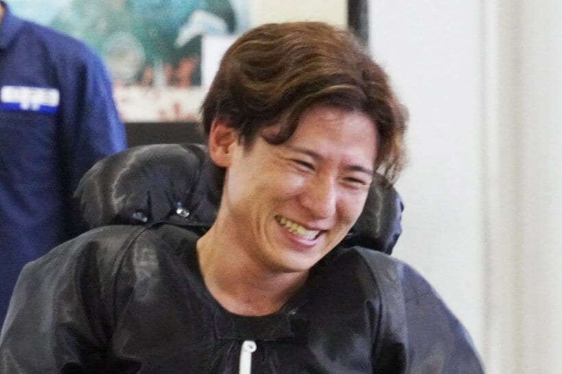準優１号艇ゲットに笑みがこぼれる浜先真範
