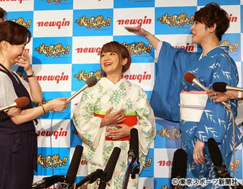 矢口真理に“爆弾”を投下した遠野なぎこ（右）