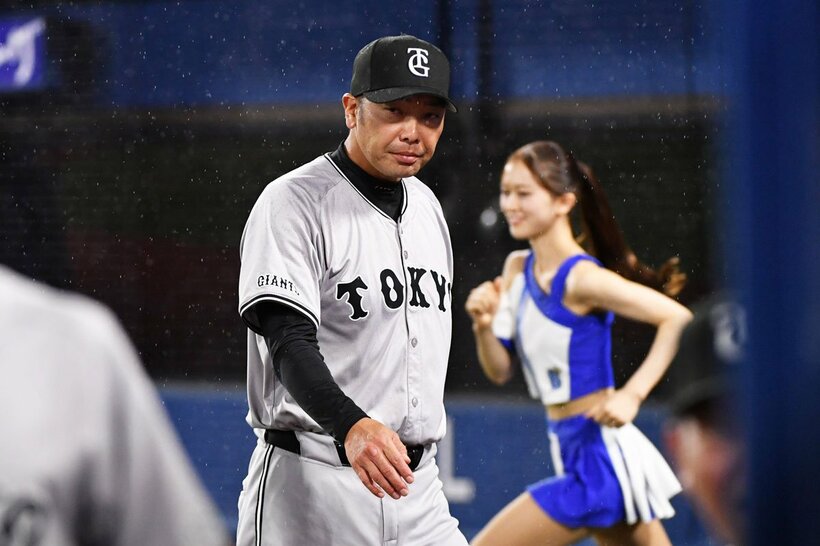 試合前にゲキを飛ばした巨人・阿部慎之助監督