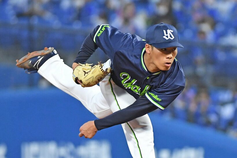 好調のDeNA打線を封じたヤクルト・山野太一
