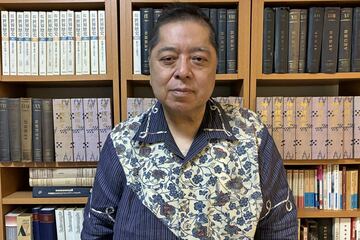 インタビューに応じた佐藤優氏
