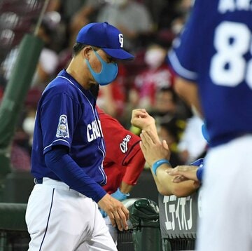  投壊を嘆いた中日・与田監督