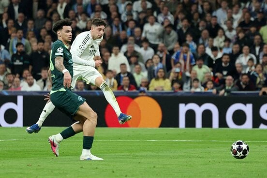 ハットトリックのバルベルデ（ロイター）