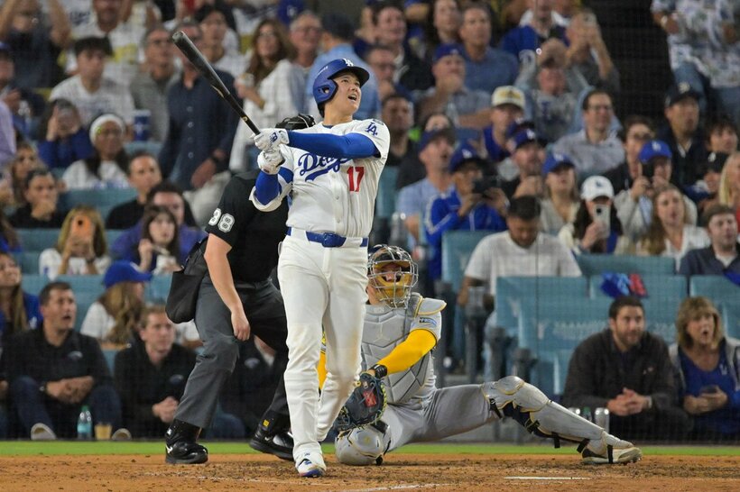 大谷翔平の衝撃３発目ホームランボールのお値段は…（ロイター）