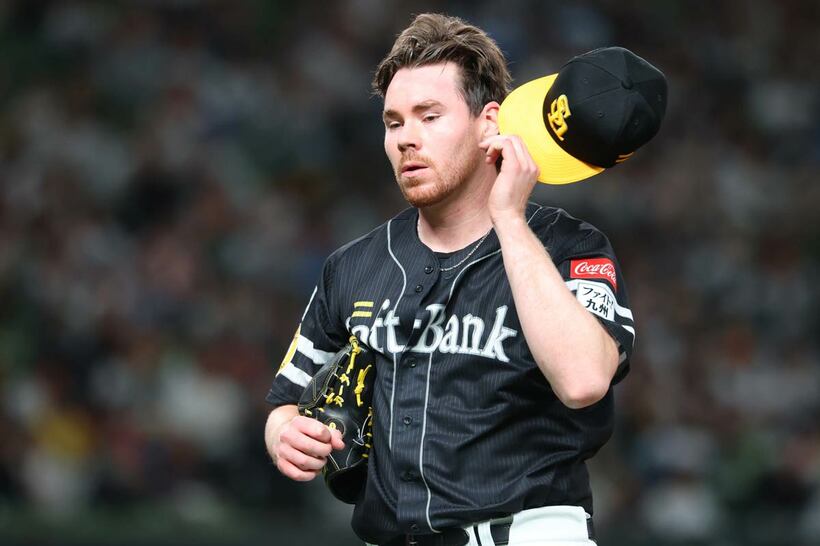 ６失点に放心状態のスチュワート