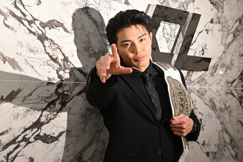 プロレス大賞新人賞に輝いた武知海青
