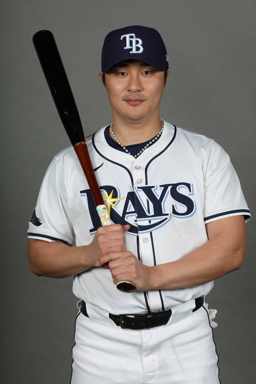 レイズのキム・ハソン（ロイター＝USA TODAY Sports)