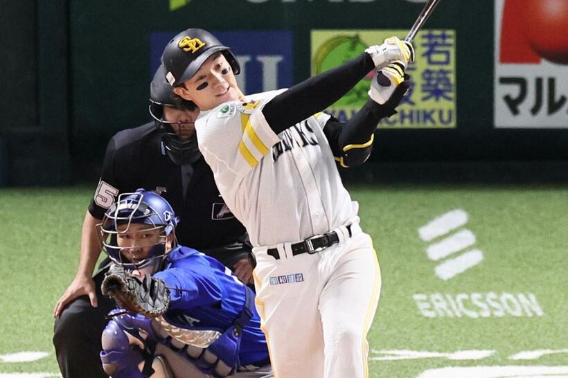 サヨナラ弾で試合を決めた正木智也