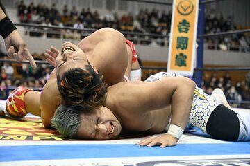 ＹＯＳＨＩ－ＨＡＳＨＩの右腕を徹底的に攻める上村優也