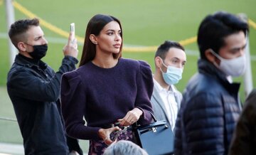 アウベスの妻　モデルのジョアナ・サンス