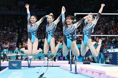 写真：【体操】宮田笙子不在の4人で団体戦〝完走〟 8チーム中8位も