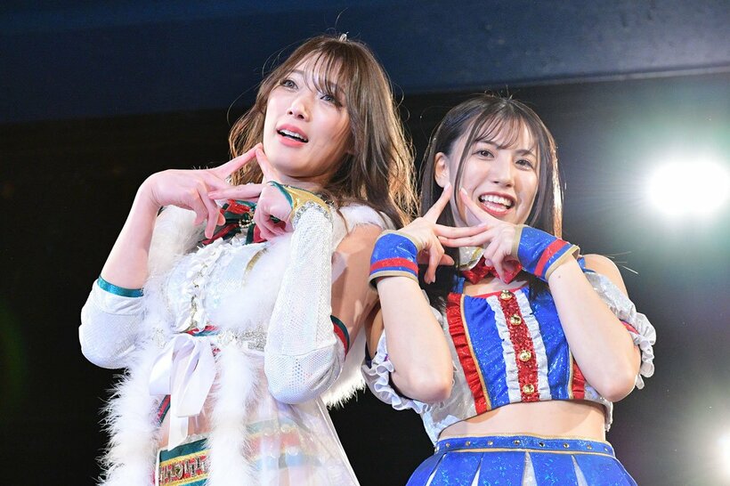荒井優希（右）の〝再強化〟に乗り出す赤井沙希