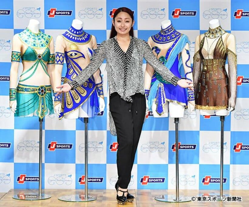  本紙のインタビューに応じた安藤美姫は「そろそろ、コーチの道を歩みたい」