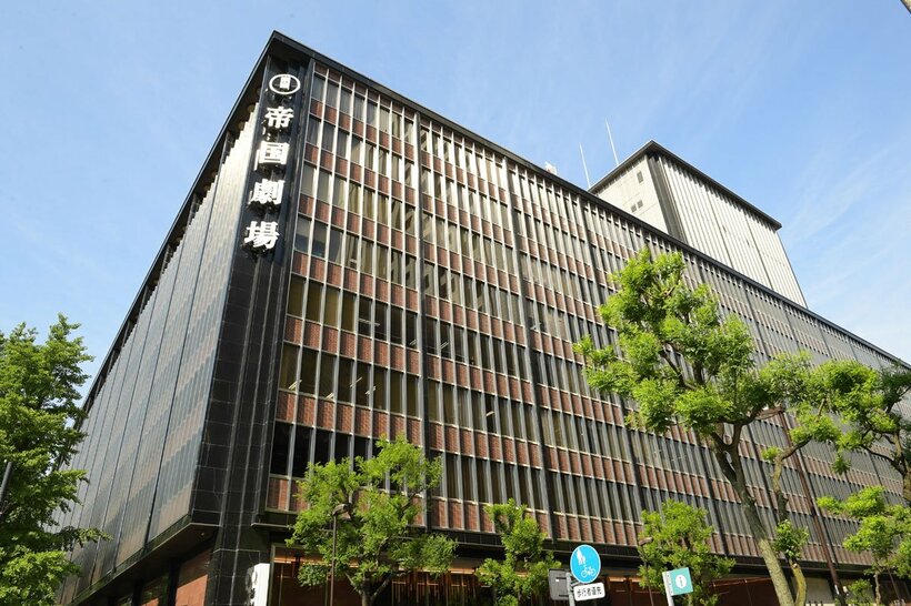 舞台初日が行われた東京・帝国劇場