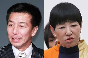 吉村明宏(左)と和田アキ子