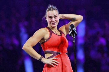 女子世界ランク１位のアリーナ・サバレンカ（ロイター）