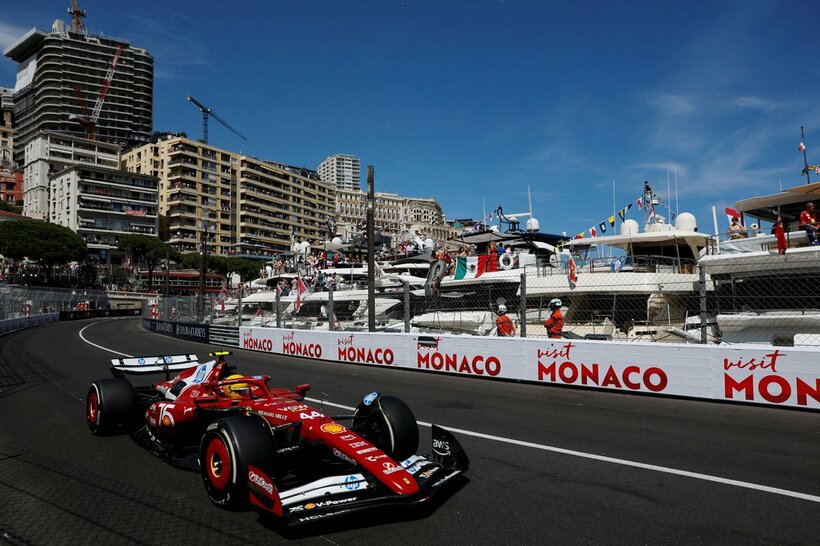 Ｆ１の中でも特別なレースの１つであるモナコＧＰ（ロイター）