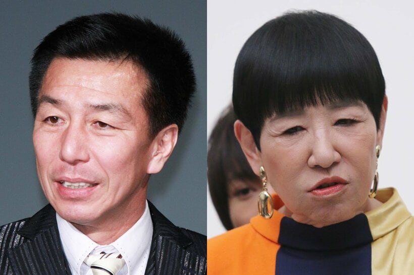 吉村明宏(左)と和田アキ子