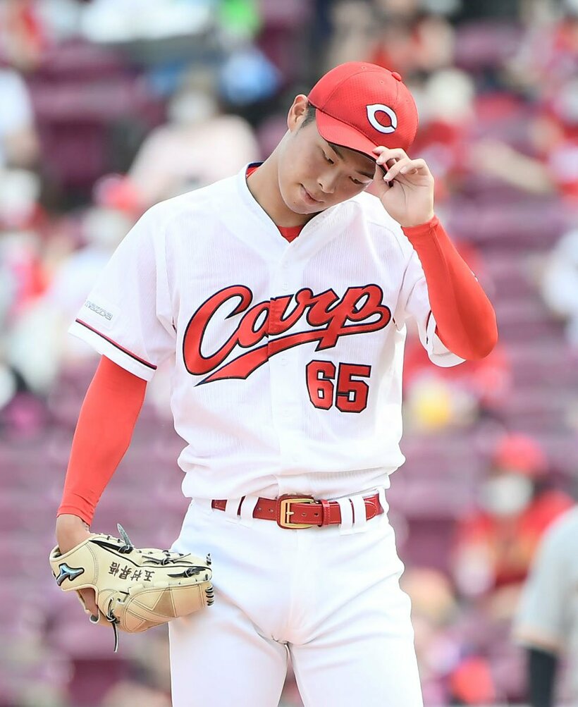  ５失点で７敗目を喫した玉村