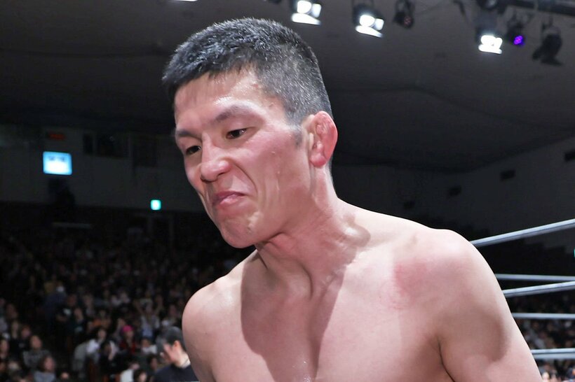 DDT29周年大会に出場も、無念の敗戦となった青木真也