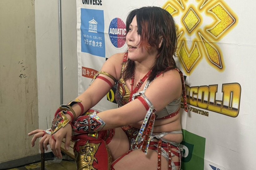 越野SHOKO.に胸を貸した林下詩美