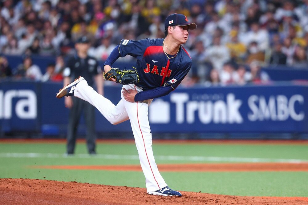 ２番手で登板した金丸夢斗