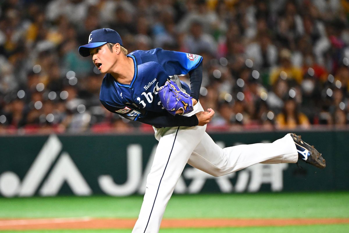 西武】甲斐野央が古巣マウンドで160キロ連発…1回無失点2奪三振の