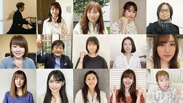  テレワーク合唱を行った「アップフロント」グループ所属タレント
