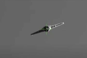 漏えいされた？UFO（ユーチューブチャンネル「ストレンジ・ミステリーズ」から）