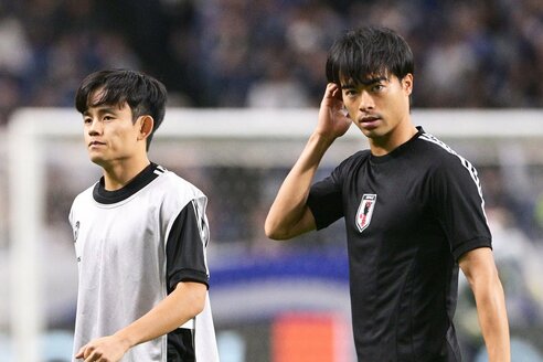 【希少】サッカー日本代表 久保建英 11 カタールW杯 マッチデー　コスタリカ 日本代表】W杯優勝は〝遠い現実〟 久保建英＆三笘薫完封のメキシコ戦