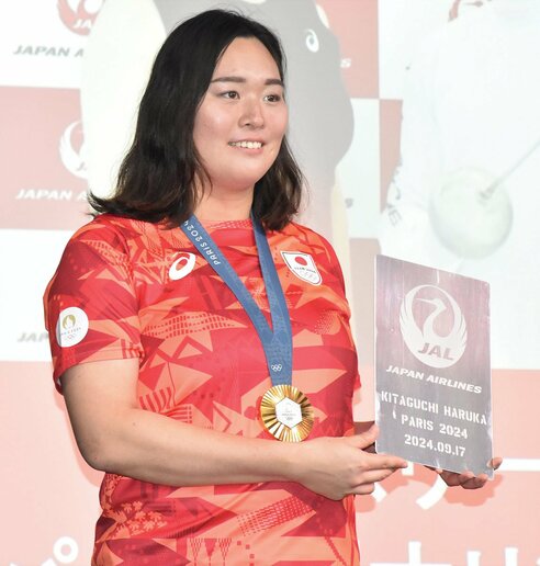 陸上】北口榛花 父への〝おねだりスイーツ〟は商品化も意識「金メダル